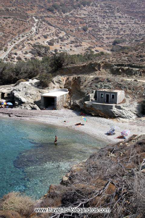 Swimming at Agios Georgios beach  
